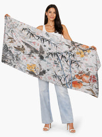 THE ARTISTS LABEL SEASONS IN JAPAN WOOL SCARF