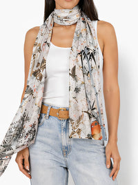 THE ARTISTS LABEL SEASONS IN JAPAN SILK SCARF