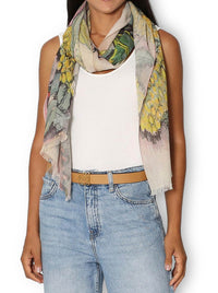 THE ARTISTS LABEL WATTLE BLOSSOM WOOL SCARF