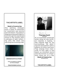 THE ARTISTS LABEL WASH OF MEMORIES SILK PILLOW CASE