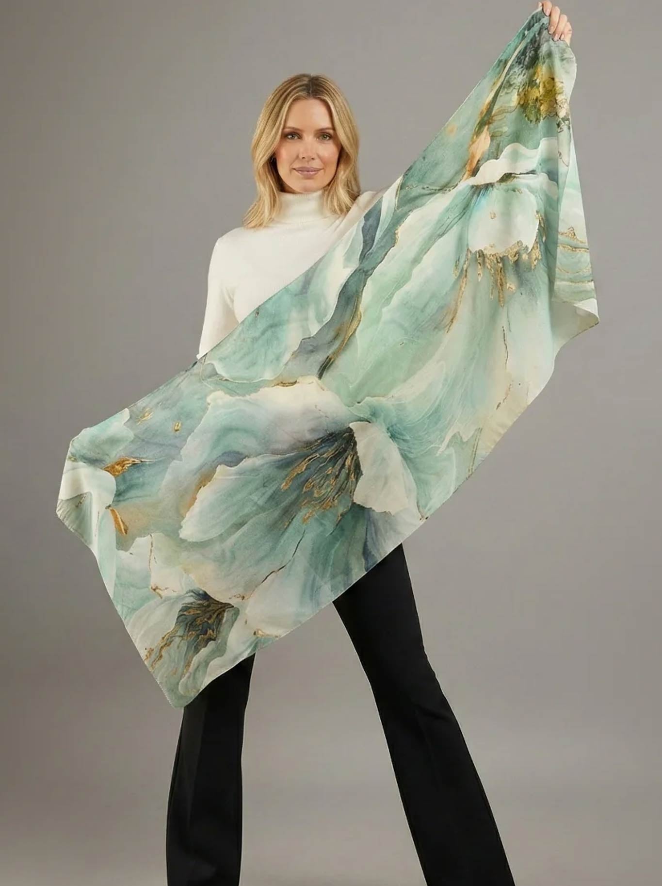 THE SCARF COMPANY INGRID WOOL SCARF