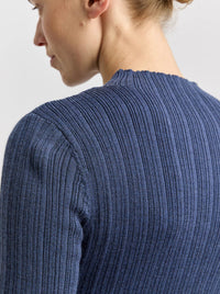 TOORALLIE VARIEGATED RIB TOP