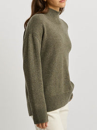 TOORALLIE SPLIT NECK FUNNEL