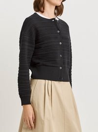 TOORALLIE PARALLEL KNIT CARDI
