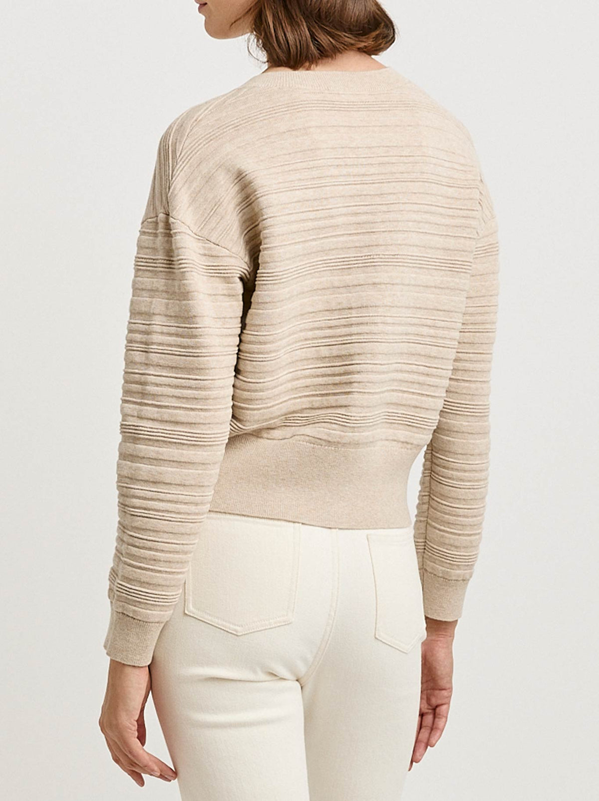 TOORALLIE PARALLEL KNIT CARDI