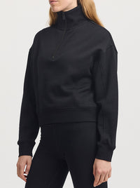TOORALLIE LOUNGE CROPPED HALF ZIP