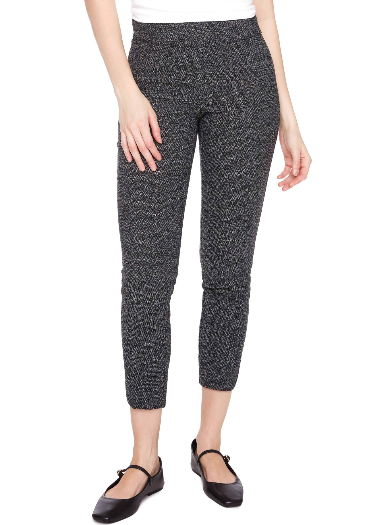 UP! TECHNO PETAL-SLIT ANKLE PANT
