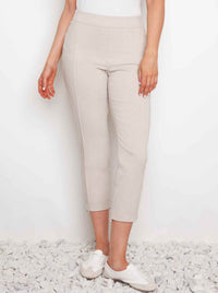 UP! TECHNO CUFFED HIGH LOW CROP