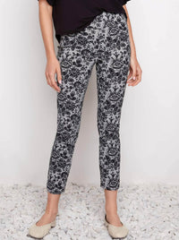 UP! TECHNO SLIM LEG PETAL PANT