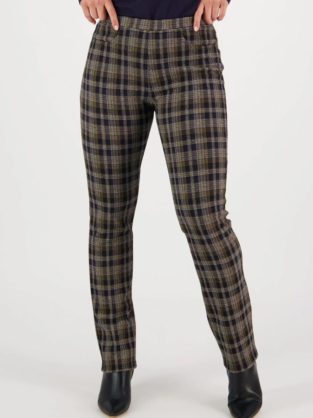 VASSALLI BAY SLIM LEG FULL LENGTH PULL ON PANT