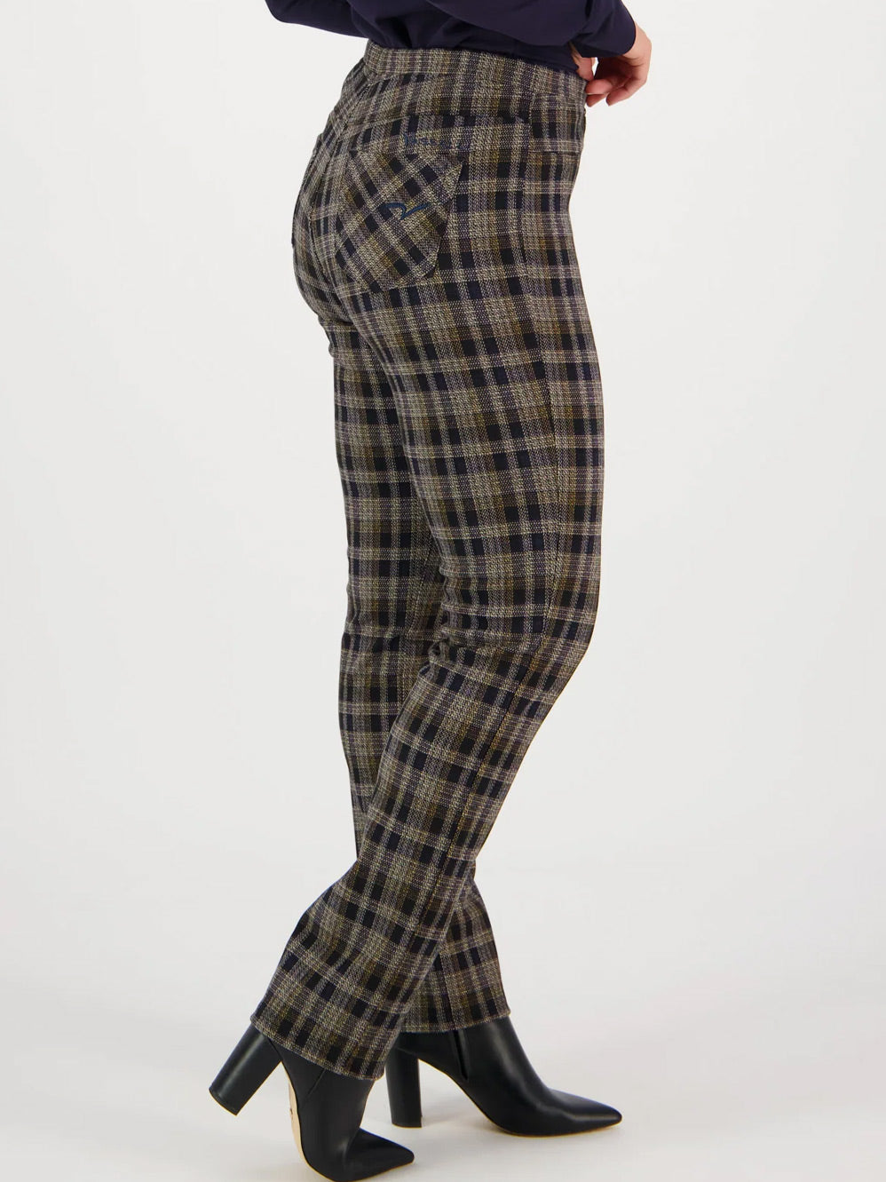 VASSALLI BAY SLIM LEG FULL LENGTH PULL ON PANT