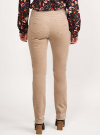 VASSALLI BAY SLIM LEG CORD PULL ON PANT