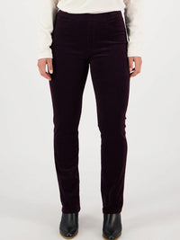 VASSALLI BAY SLIM LEG CORD PULL ON PANT