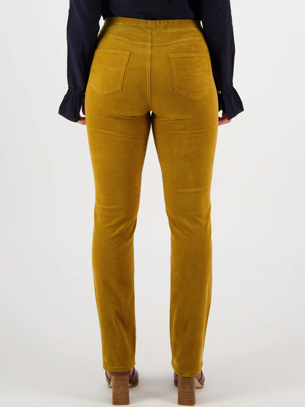 VASSALLI BAY SLIM LEG CORD PULL ON PANT