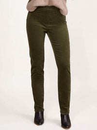 VASSALLI BAY SLIM LEG CORD PULL ON PANT