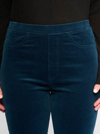 VASSALLI BAY SLIM LEG CORD PULL ON PANT
