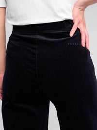 VASSALLI LOFT CORD WIDE LEG PULL ON