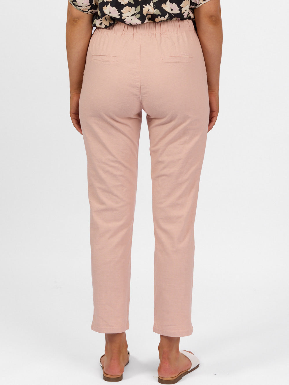 VASSALLI ANKLE GRAZER TIE PANT