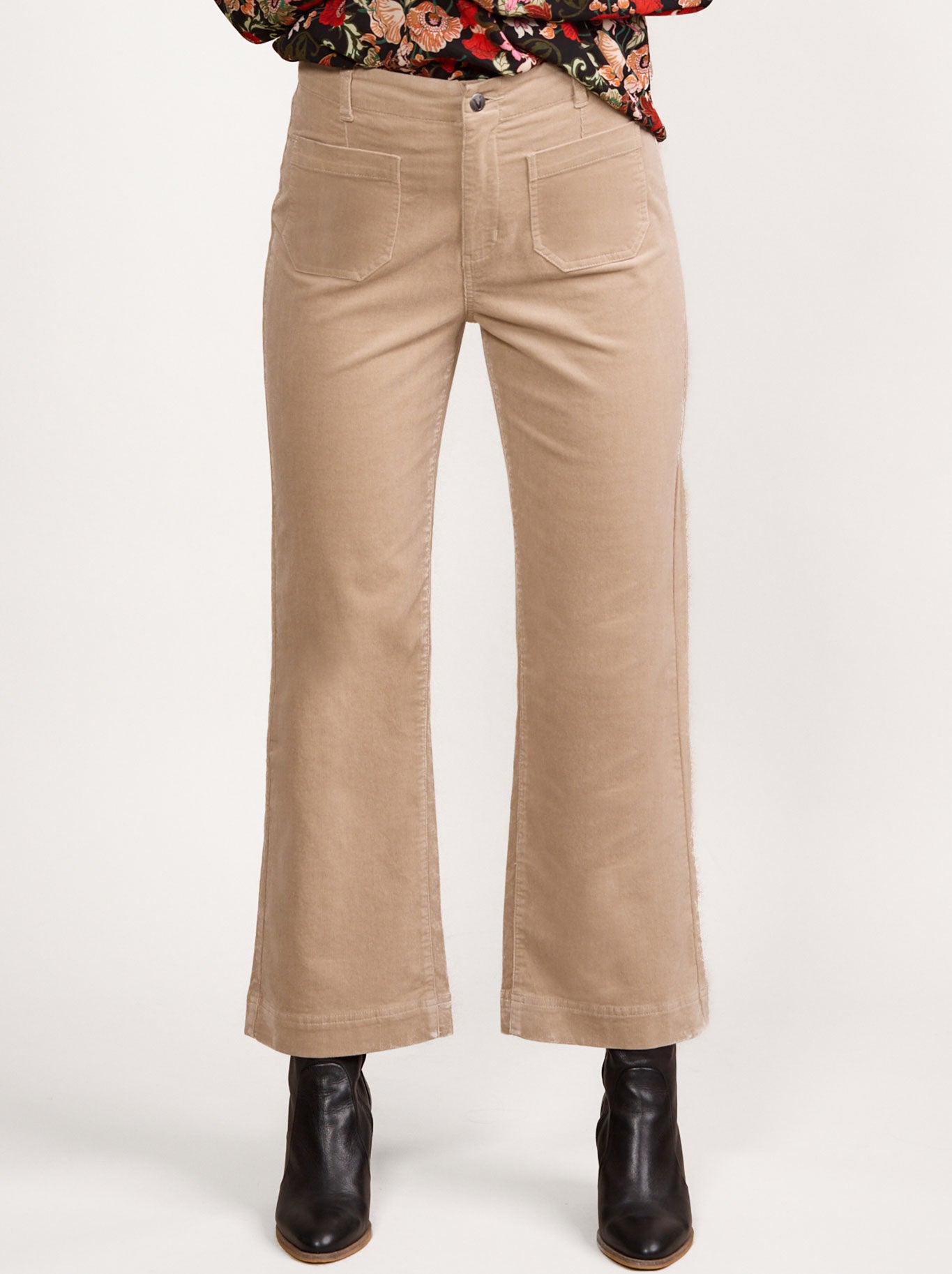 VASSALLI ANKLE GRAZER CORD PANT