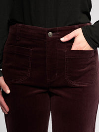 VASSALLI ANKLE GRAZER CORD PANT