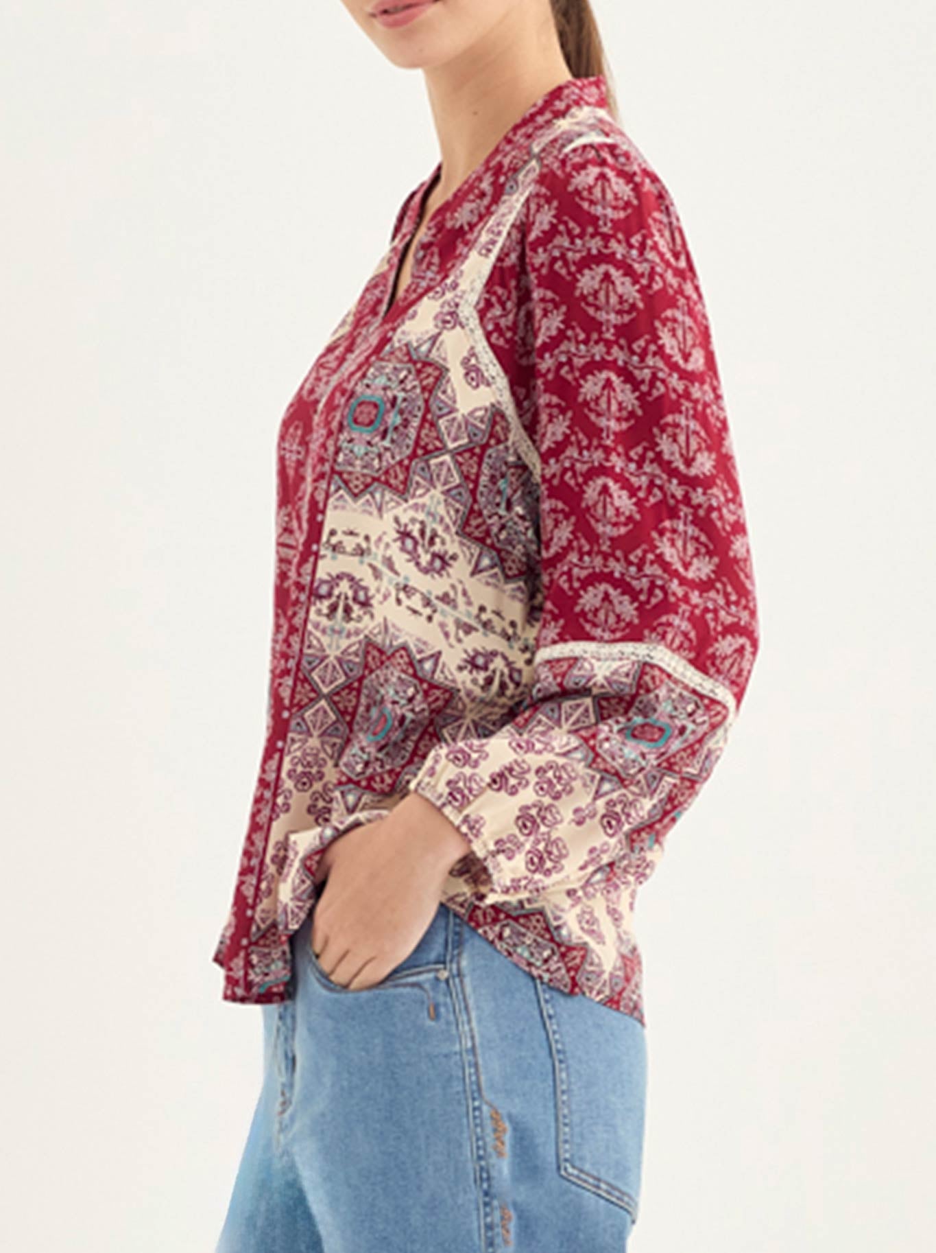VERGE HAZE BLOUSE