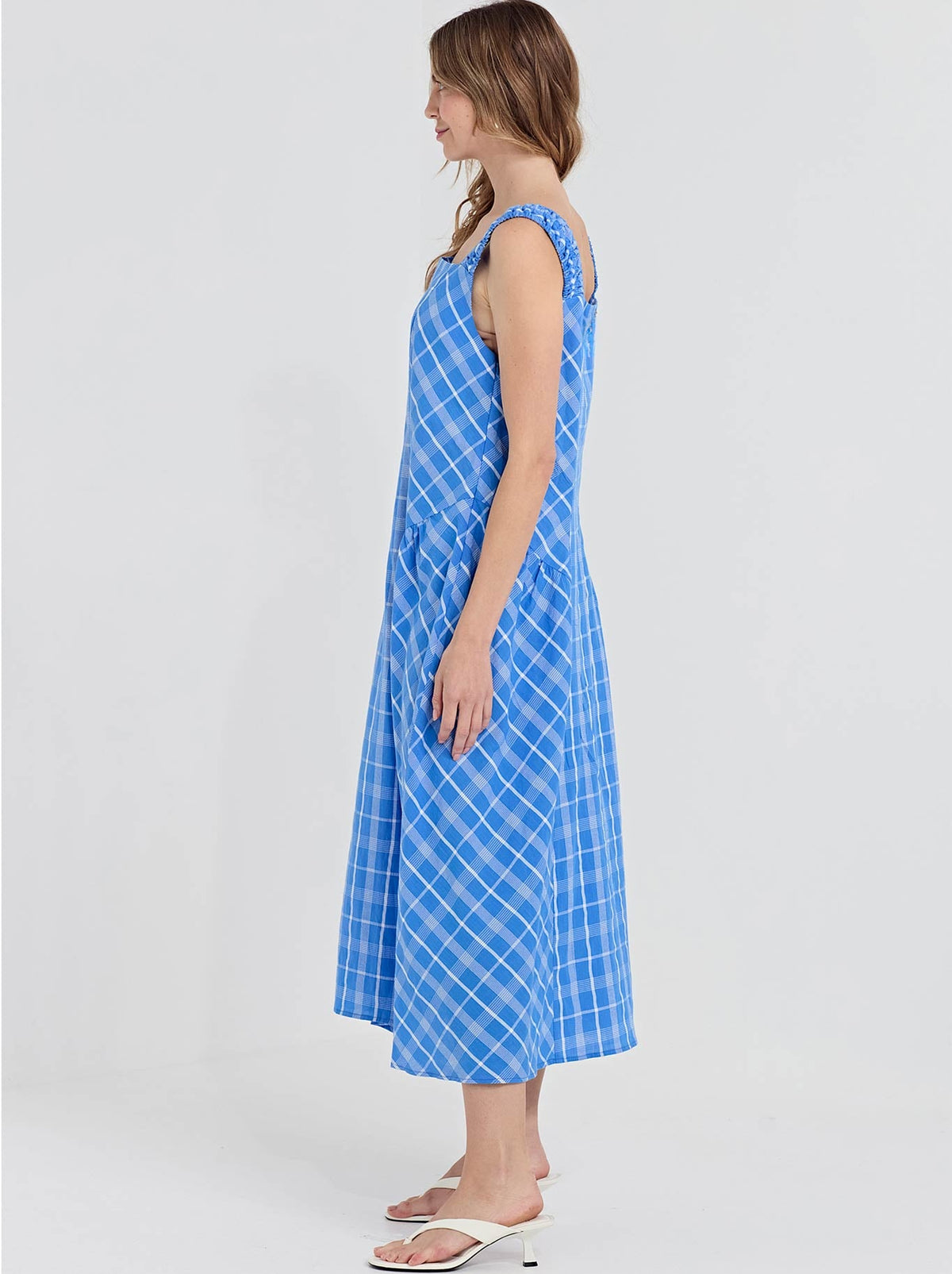 VERGE CHECKMATE DRESS