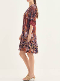 VERGE LOTUS DRESS