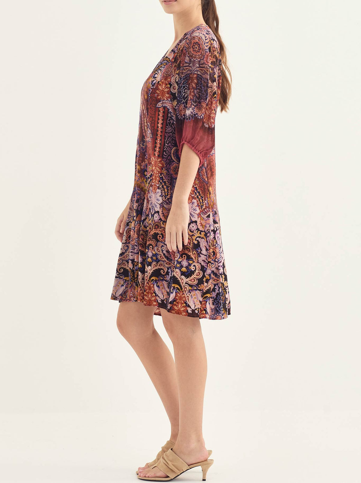 VERGE LOTUS DRESS