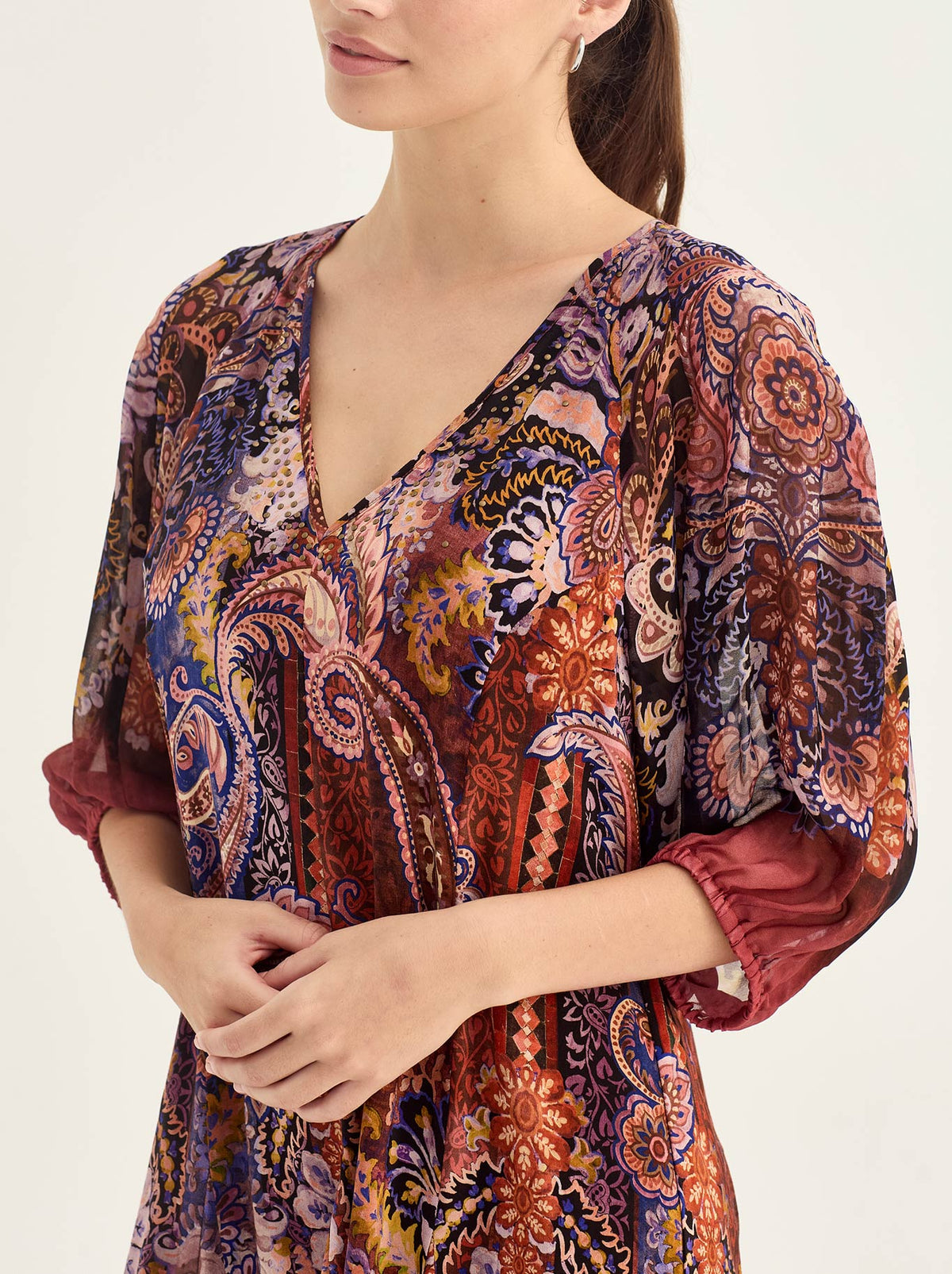 VERGE LOTUS DRESS