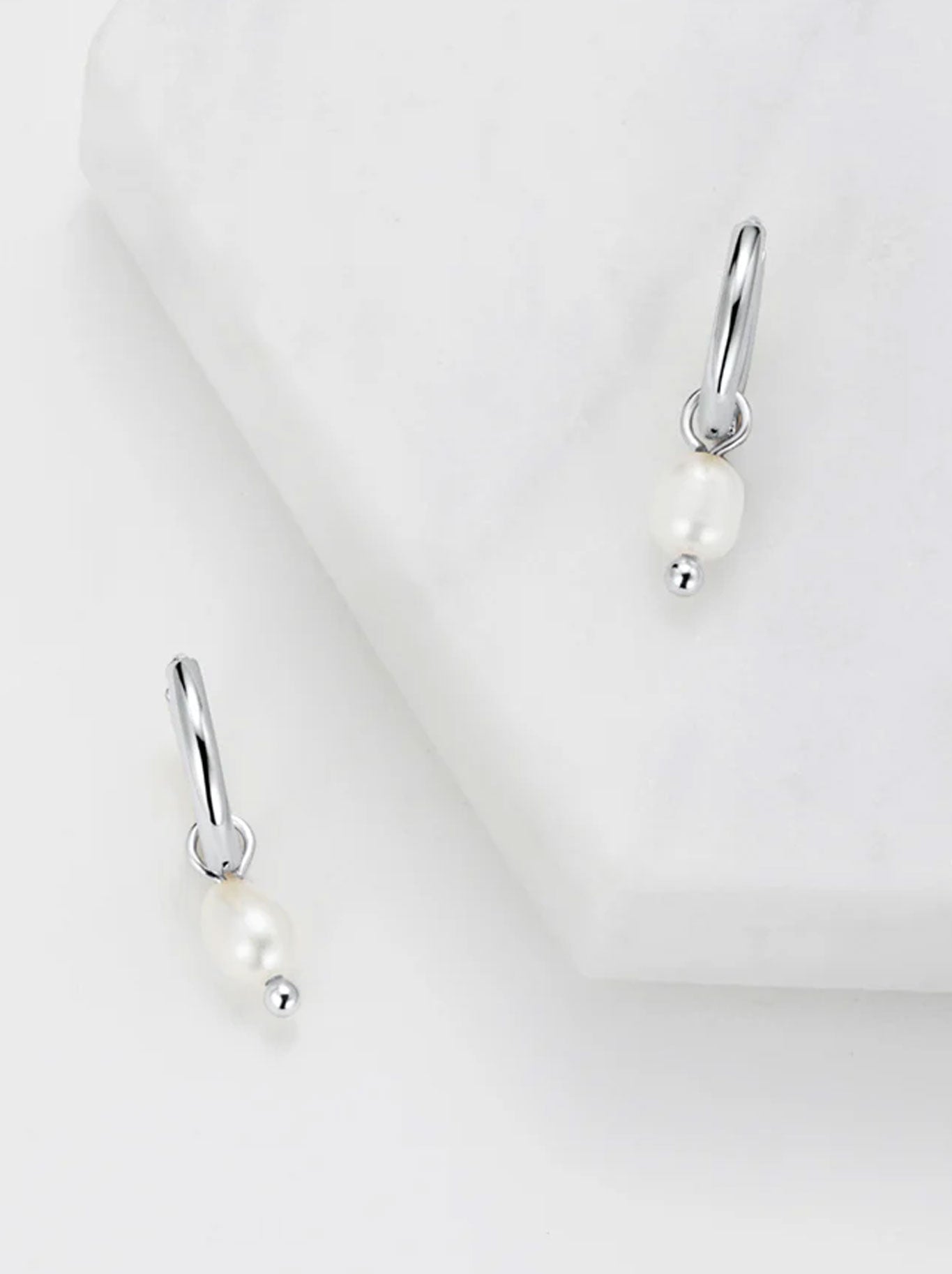 ZAFINO HEIDI HOOP SILVER