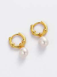 ZAFINO TESSA PEARL HOOP