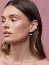 ZAFINO TESSA PEARL HOOP