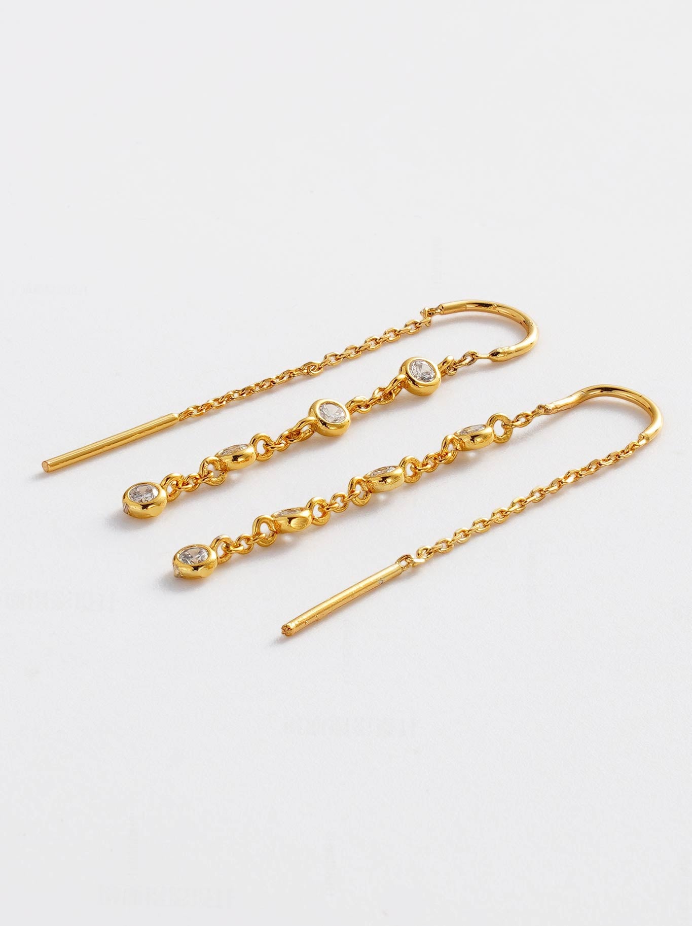ZAFINO ADELE THREAD EARRING