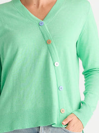 ZAKET & PLOVER BUTTON ANGLE TOP