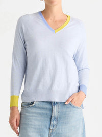 ZAKET & PLOVER V ACCENT KNIT