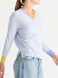 ZAKET & PLOVER V ACCENT KNIT