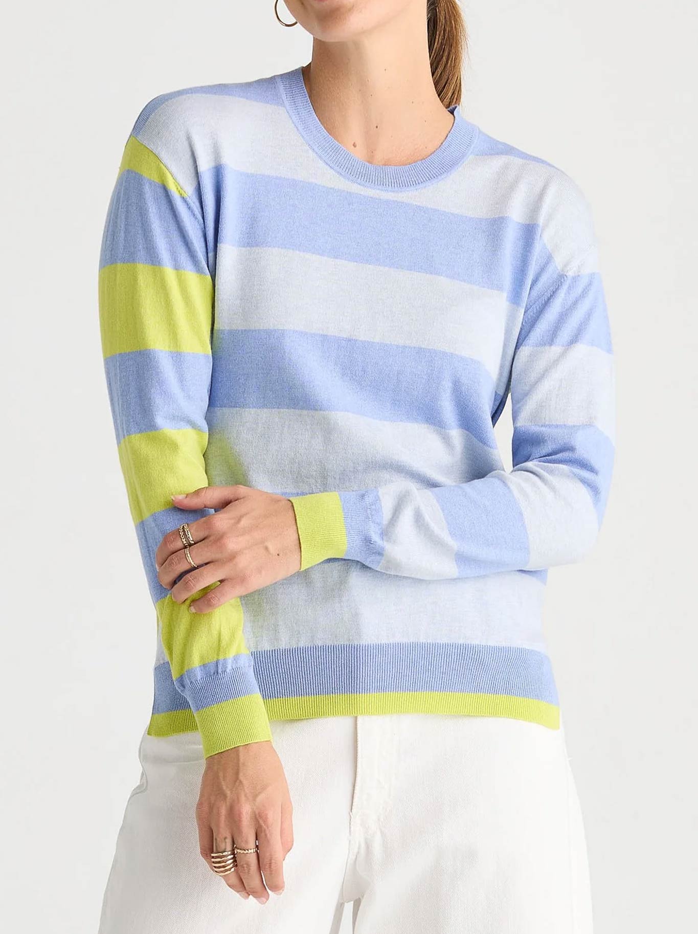 ZAKET & PLOVER COASTAL STRIPE KNIT