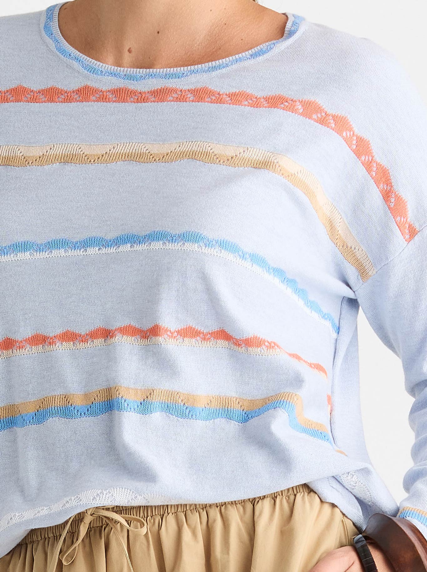 ZAKET & PLOVER LACE POP KNIT