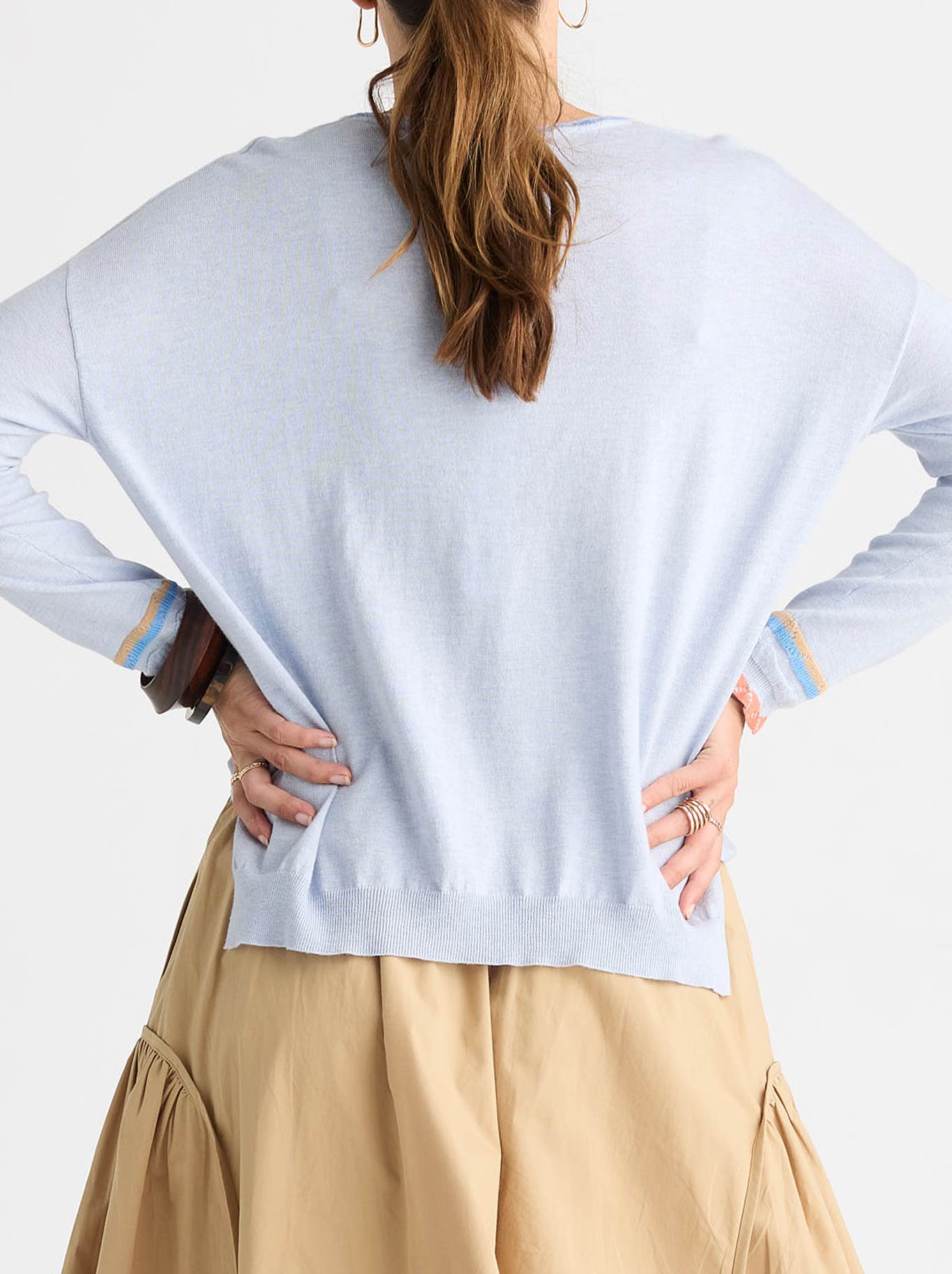 ZAKET & PLOVER LACE POP KNIT