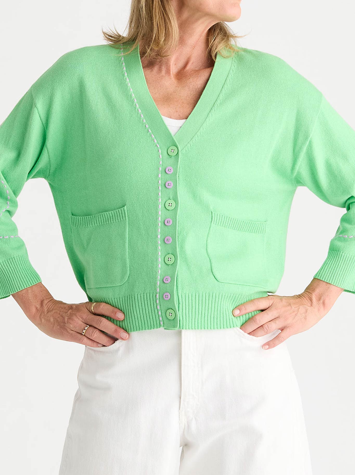 ZAKET & PLOVER SWEET HEART CARDI