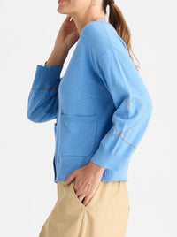 ZAKET & PLOVER SWEET HEART CARDI