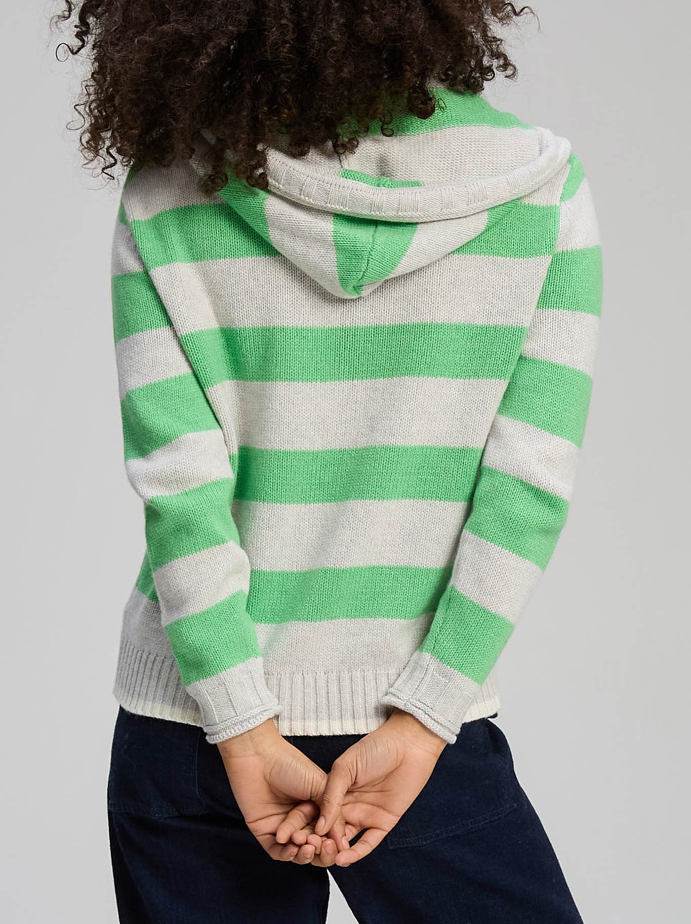 ZAKET & PLOVER EASY STRIPES HOODIE