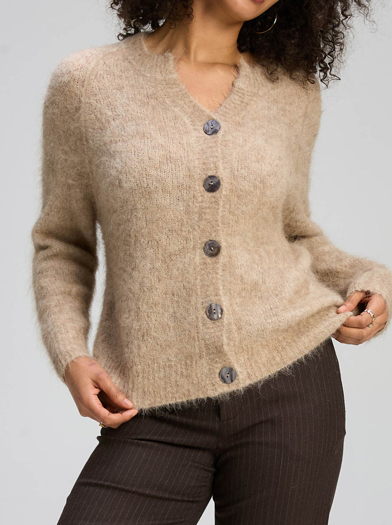 ZAKET & PLOVER ALPACA CARDI