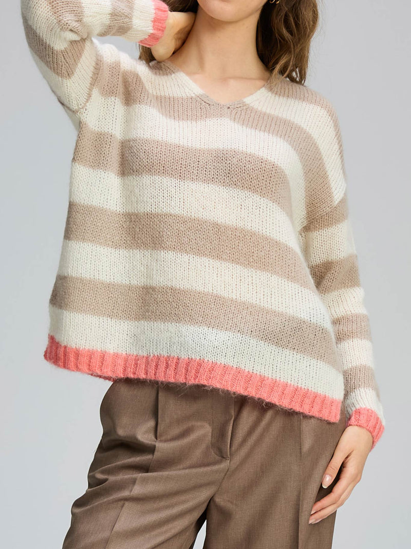 ZAKET & PLOVER COZY KID STRIPE V