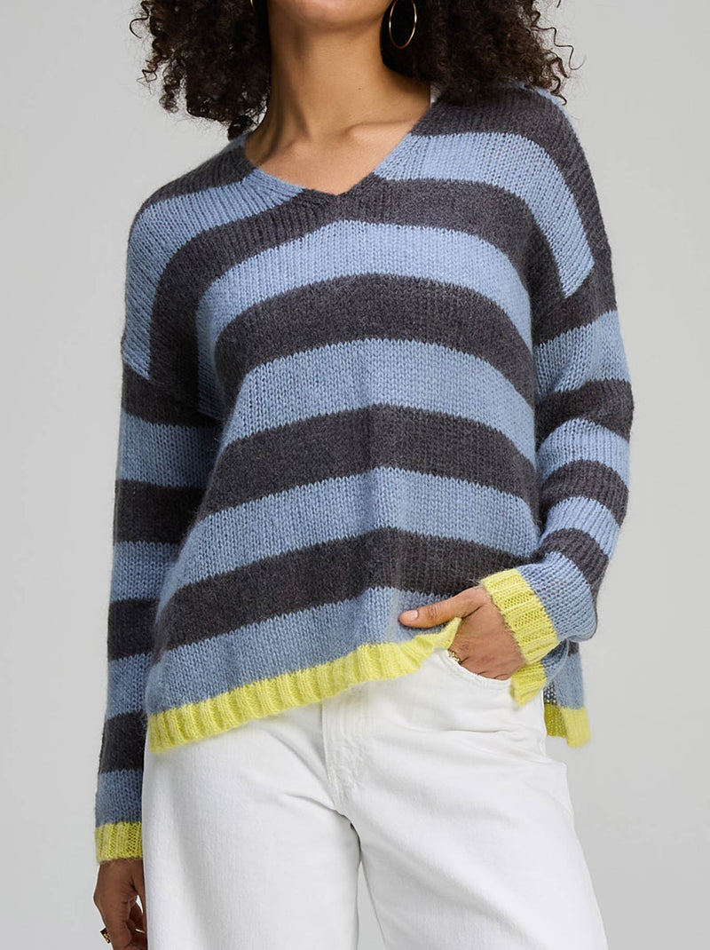 ZAKET & PLOVER COZY KID STRIPE V