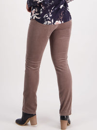 VASSALLI BAY SLIM LEG CORD PULL ON PANT